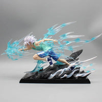 Killua Zoldyck and Gon Freecss Anime Figures, Hunter×Hunter Godspeed x Ja Jan Ken Anime Figurines Collectible Statue Model 18cm - CloudAnimeStudio