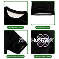 Kpop Demon Hunter Graphic T-shirt Unisex Comfortable Breathable Round Neck Anime Cartoon Design - CLOUDANIMESTUDIO