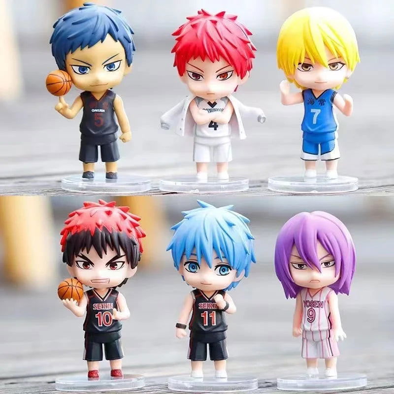 Kuroko No Basket Figure, Kawaii Chibi Kuroko's Basketball Figurine, Anime Gifts - CloudAnimeStudio
