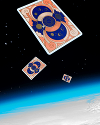 Lady Moon Playing Cards CLOUDANIMESTUDIO