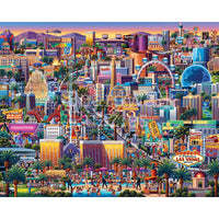 Las Vegas Strip 210 Piece Jigsaw Puzzle Boardwalk CLOUDANIMESTUDIO