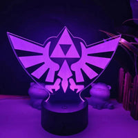 Legend of Zelda Night Lights Anime 3D Led Lamp Link Tears Of The Kingdom Lighting Bedroom Decoration - CLOUDANIMESTUDIO