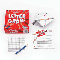 Letter Grab! - The Snatch & Spell Card Game - Outset CLOUDANIMESTUDIO
