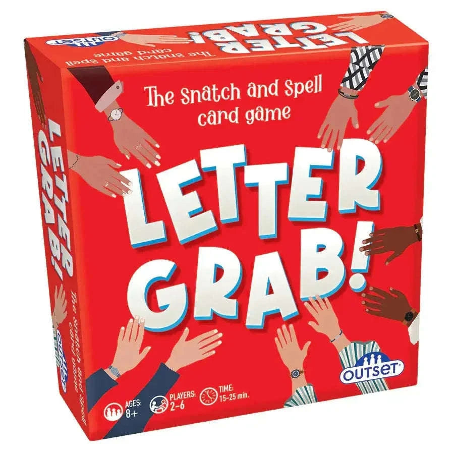 Letter Grab! - The Snatch & Spell Card Game - Outset CLOUDANIMESTUDIO