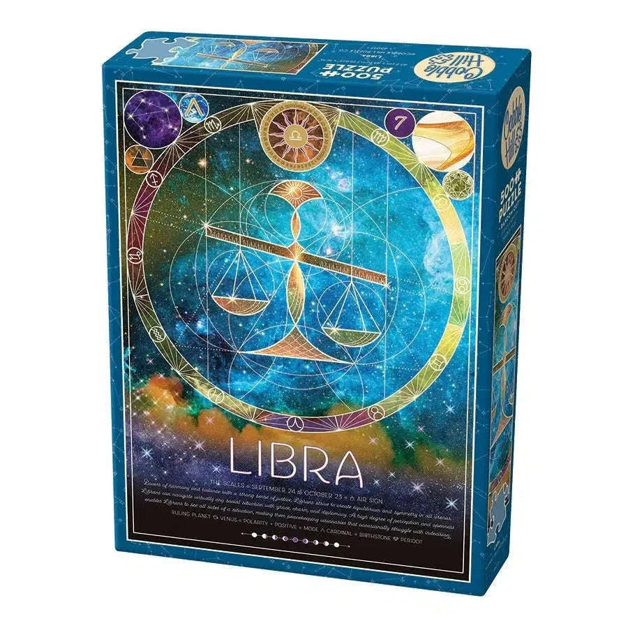 Libra 500 Piece Jigsaw Puzzle Cobble Hill CLOUDANIMESTUDIO