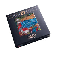 Lighthouse Color Mix Q 72 Piece Pocket Jigsaw Puzzle Curiosi CLOUDANIMESTUDIO