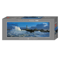 Lighthouse Le Créac'h 1000 Piece Panoramic Jigsaw Puzzle Heye