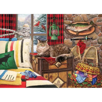 Lodge Cat 1000 Piece Jigsaw Puzzle Cobble Hill CLOUDANIMESTUDIO