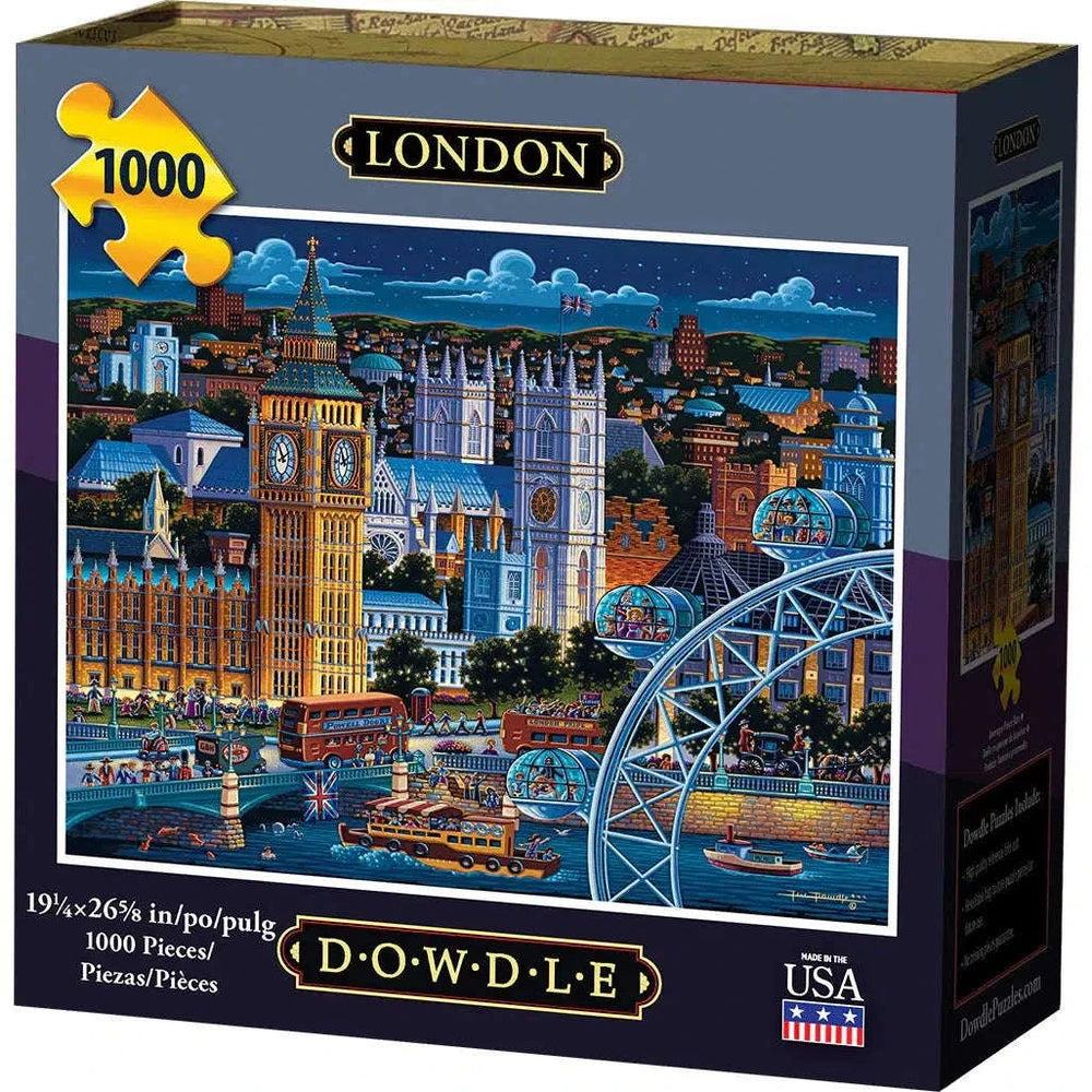 London 1000 Piece Jigsaw Puzzle Dowdle CLOUDANIMESTUDIO