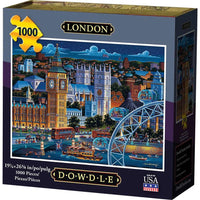 London 1000 Piece Jigsaw Puzzle Dowdle CLOUDANIMESTUDIO