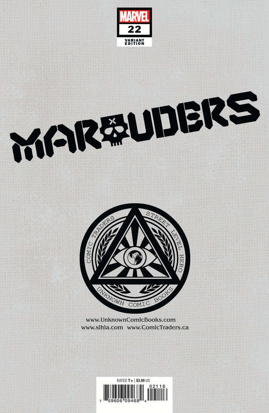 Marauders #22 Unknown Comics Stephen Segovia Exclusive Var (07/21/2021) CLOUDANIMESTUDIO