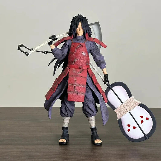 Madara Uchiha Figure, Edo Tensei Mangekyo Sharingan Rinnegan Naruto Figurine - CloudAnimeStudio