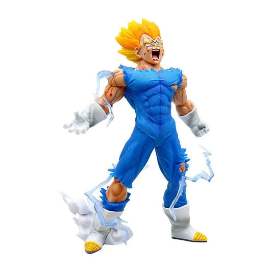 Majin Vegeta Anime Figure, Dragon Ball Z Super Saiyan Figurine 27cm - CloudAnimeStudio