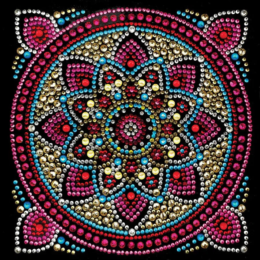 Mandala Crystal Art Card Kit Craft Buddy