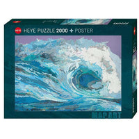 Map Wave Map Art 2000 Piece Jigsaw Puzzle Heye CLOUDANIMESTUDIO