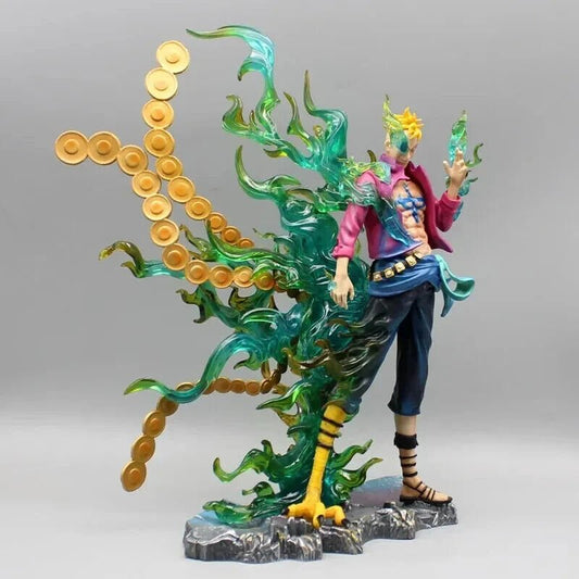 Marco The Phoenix Anime Figure, One Piece Figurines White Beard Pirates 33cm/13in - CloudAnimeStudio