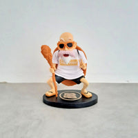 Master Roshi Dragon Ball Z Anime Figure, Turtle Hermit Kamehameha Sensei Dragon Ball Z Figurines 10 cm / 4 in - CloudAnimeStudio