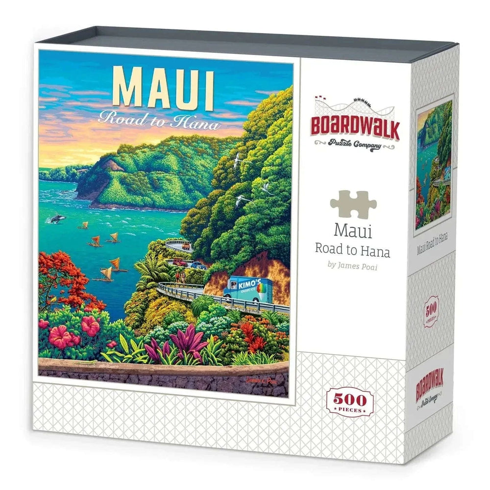 Maui Road to Hana 500 Piece Jigsaw Puzzle Boardwalk CLOUDANIMESTUDIO