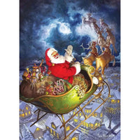 Merry Christmas to All 1000 Piece Jigsaw Puzzle Cobble Hill CLOUDANIMESTUDIO
