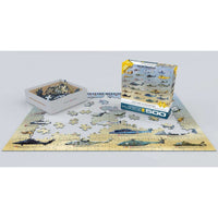 Military Helicopters 500 Piece Jigsaw Puzzle Eurographics CLOUDANIMESTUDIO