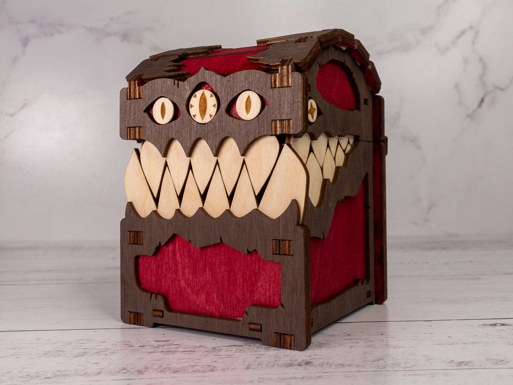 Mimic Chest Deck Box CLOUDANIMESTUDIO