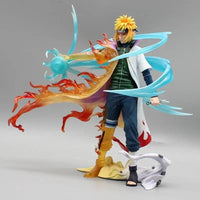 Minato Namikaze Bijuu Mode Anime Figure, Rasengan Reanimation Jutsu Edo Tensei Naruto Shippuden Figurines Statues - CloudAnimeStudio
