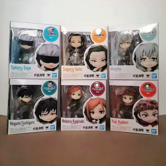 Mini Jujutsu Kaisen Gojo Satoru Mahito Geto Suguru Itadori Fushiguro Figurines, Kawaii Cute Anime Figures and Statues 10 CM - CloudAnimeStudio