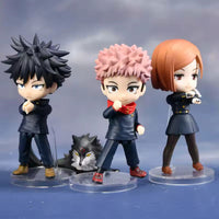 Mini Jujutsu Kaisen Gojo Satoru Mahito Geto Suguru Itadori Fushiguro Figurines, Kawaii Cute Anime Figures and Statues 10 CM - CloudAnimeStudio