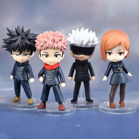 Mini Jujutsu Kaisen Gojo Satoru Mahito Geto Suguru Itadori Fushiguro Figurines, Kawaii Cute Anime Figures and Statues 10 CM - CloudAnimeStudio