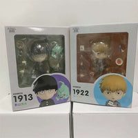 Mob Psycho 100 Mini Action Figure, Reigen Arataka Mobu Saiko Hyaku, Cute Kawaii ChibiAnime Figure Collector Toys 10 cm - CloudAnimeStudio