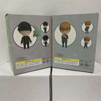 Mob Psycho 100 Mini Action Figure, Reigen Arataka Mobu Saiko Hyaku, Cute Kawaii ChibiAnime Figure Collector Toys 10 cm - CloudAnimeStudio