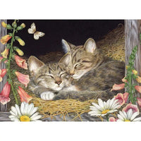 Morning Snooze 35 Piece Tray Jigsaw Puzzle Cobble Hill CLOUDANIMESTUDIO