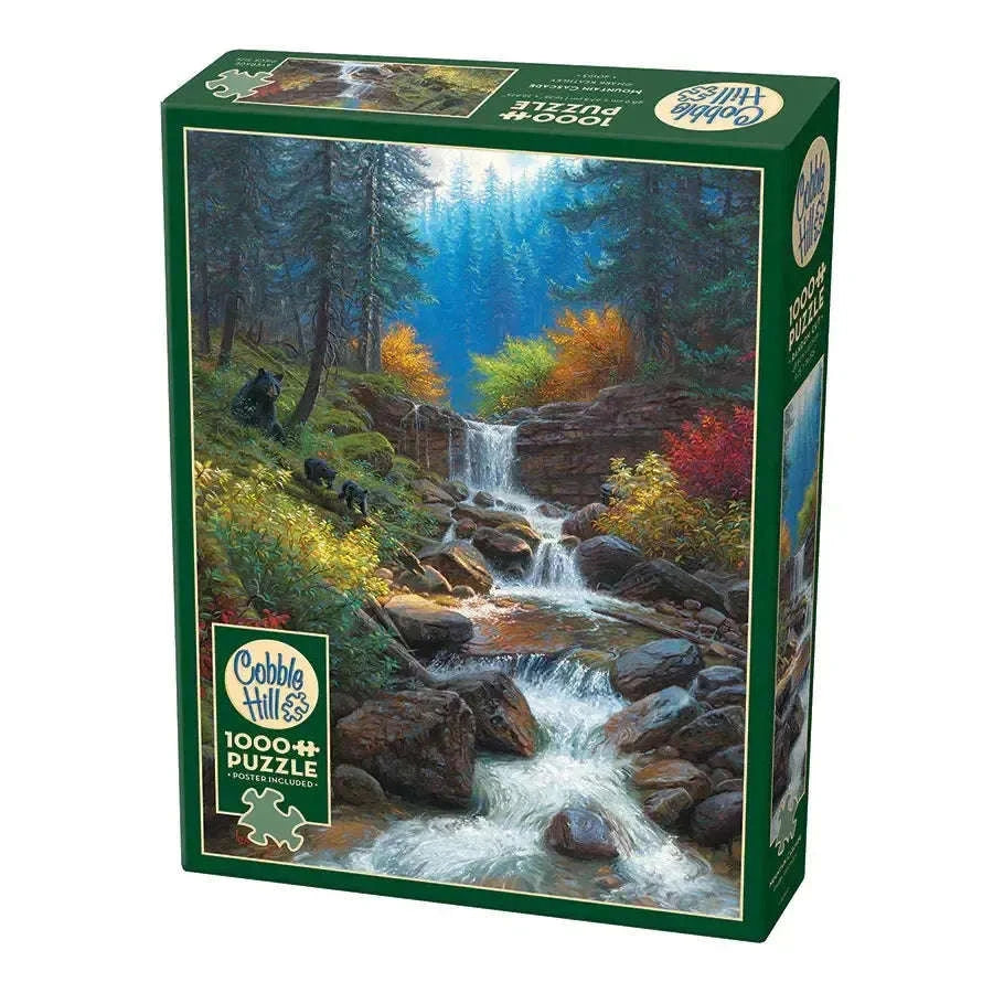 Mountain Cascade 1000 Piece Jigsaw Puzzle Cobble Hill CLOUDANIMESTUDIO