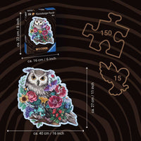Mysterious Owl 150 Piece Wood Jigsaw Puzzle Ravensburger