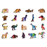 Mystic Lion 250 Piece Wood Jigsaw Puzzle Wooden City