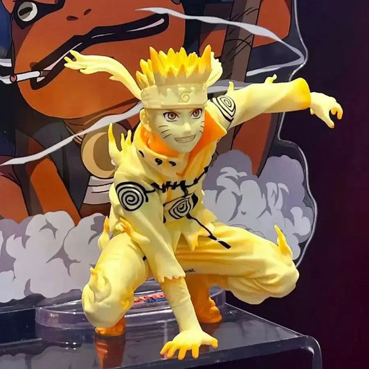 NARUTO UZUMAKI Tailed Beast Mode Sitting Form, Naruto Shippuden Figures Action Figures 10cm - CloudAnimeStudio