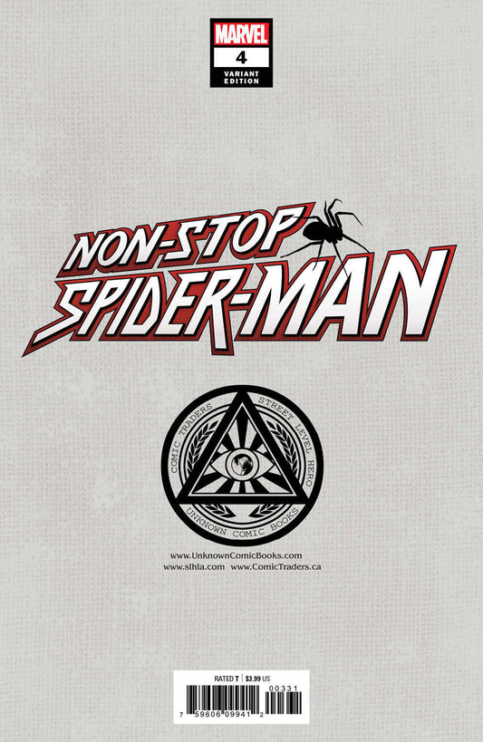 Non-Stop Spider-Man #4 Unknown Comics Gabriele Dell'Otto Exclusive Var (07/28/2021) (08/25/2021) CLOUDANIMESTUDIO