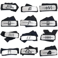 Naruto Ninja Headband Konoha Rogue Akatsuki Forehead Protector Cosplay Anime - CLOUDANIMESTUDIO