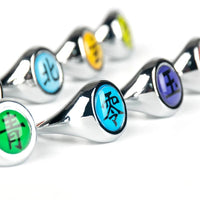 Naruto Shippuden Adjustable Akatsuki Ring Metal Cosplay Accessories Costumes - CLOUDANIMESTUDIO