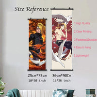Naruto Shippuden Akatsuki Members Posters, Hot Japanese Anime Poster Scroll Style Canvas Wall Art Wall Hanging Home Decor - CloudAnimeStudio