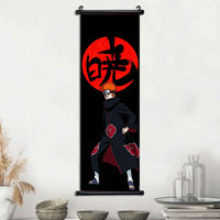 Naruto Shippuden Akatsuki Members Posters, Hot Japanese Anime Poster Scroll Style Canvas Wall Art Wall Hanging Home Decor - CloudAnimeStudio