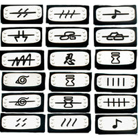 Naruto Shippuden Akatsuki Rings And Headbands Anime Cosplay Ring Accessories - CLOUDANIMESTUDIO