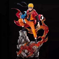 Naruto Shippuden Anime Figures Sasuke Uchiha and Naruto Uzumaki PVC 27 CM - CLOUDANIMESTUDIO