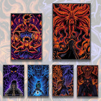 Naruto Shippuden Hot Japanese Self-adhesive Poster, Anime Wallpaper Sasuke Kakashi Itachi Madara and More Wall Art Wall Decors - CloudAnimeStudio