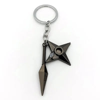Naruto Shippuden Keychains Toy Kunai Shuriken Konoha Anime Key Chains Accessories Gift - CLOUDANIMESTUDIO