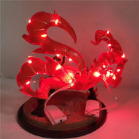 Naruto Uzumaki Bijuu Form LED Anime Figure, Naruto Shippuden Collectible Decor 15 cm - CloudAnimeStudio