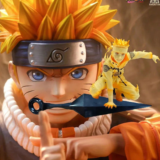 Naruto Uzumaki Figure, Kage Bunshin no Jutsu Figurine, Anime Gifts 4 in - CloudAnimeStudio