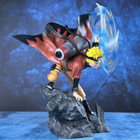 Naruto Uzumaki Sage Mode Figure, Wind Release Rasenshuriken Figurines 32cm/12in - CloudAnimeStudio