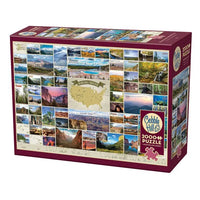 National Parks of the United States 2000 Piece Jigsaw Puzzle Cobble Hill