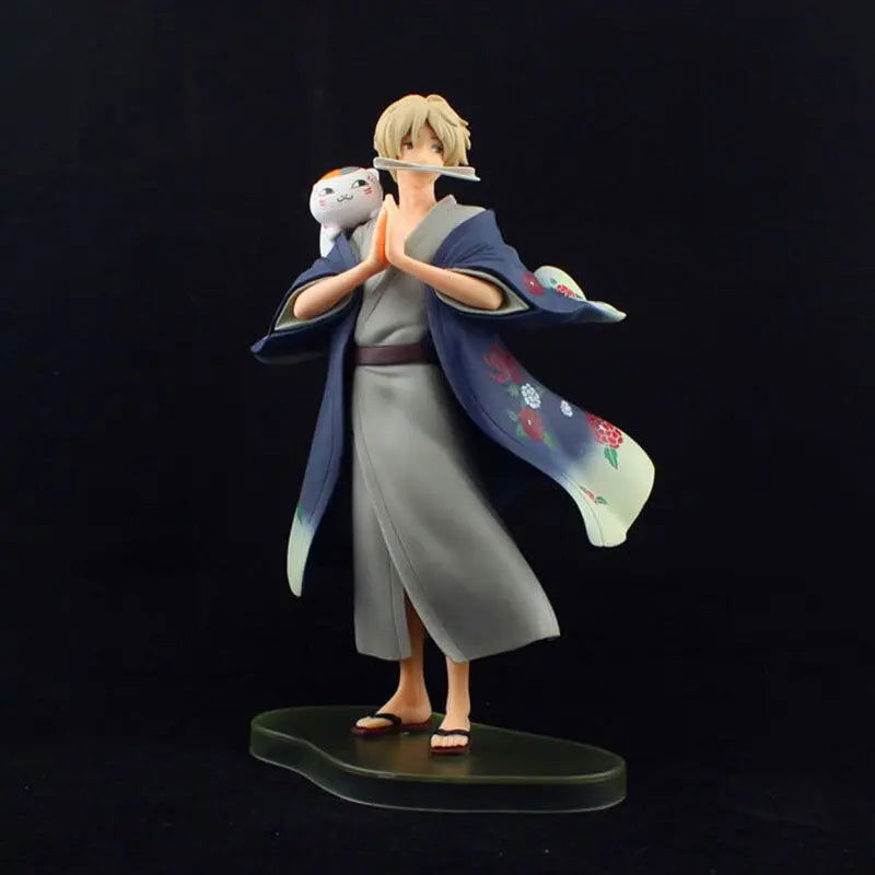 Natsume Takashi and Cat Teacher, Natsume Yuujinchou Figure Standing Posture Casting A Spell PVC Statue 20 cm - CloudAnimeStudio